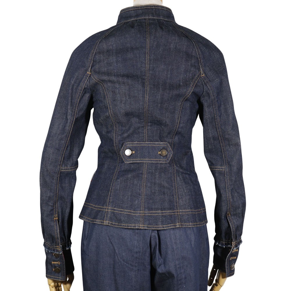 LOUIS VUITTON B Louis Vuitton Denim Jacket Logo Button Monogram Vintage co... image 3