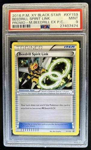 2016 Pokemon XY Promos Beedrill Spirit Link #XY159 PSA 9 MINT