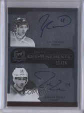 2011-12 The Cup Enshrinements Duals 15/25 Taylor Hall Jordan Eberle Auto 2a8
