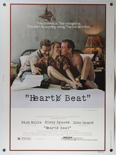 Heart Beat 1980 Single Sided Movie Poster 30" x 40"
