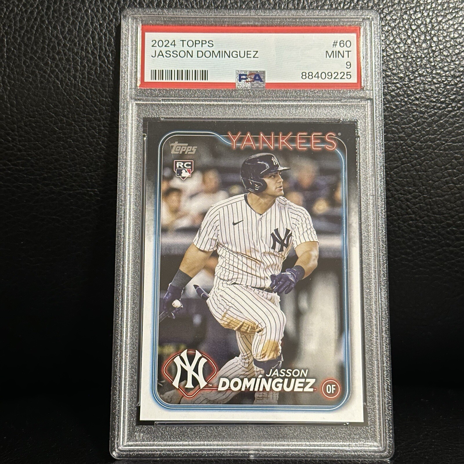 Jasson Dominguez 2024 Topps Rookie #60 PSA 9 Mint Graded New York Yankees RC