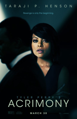 ACRIMONY MOVIE POSTER DS ORIGINAL Ver B NM 27x40 TARAJI HENSON