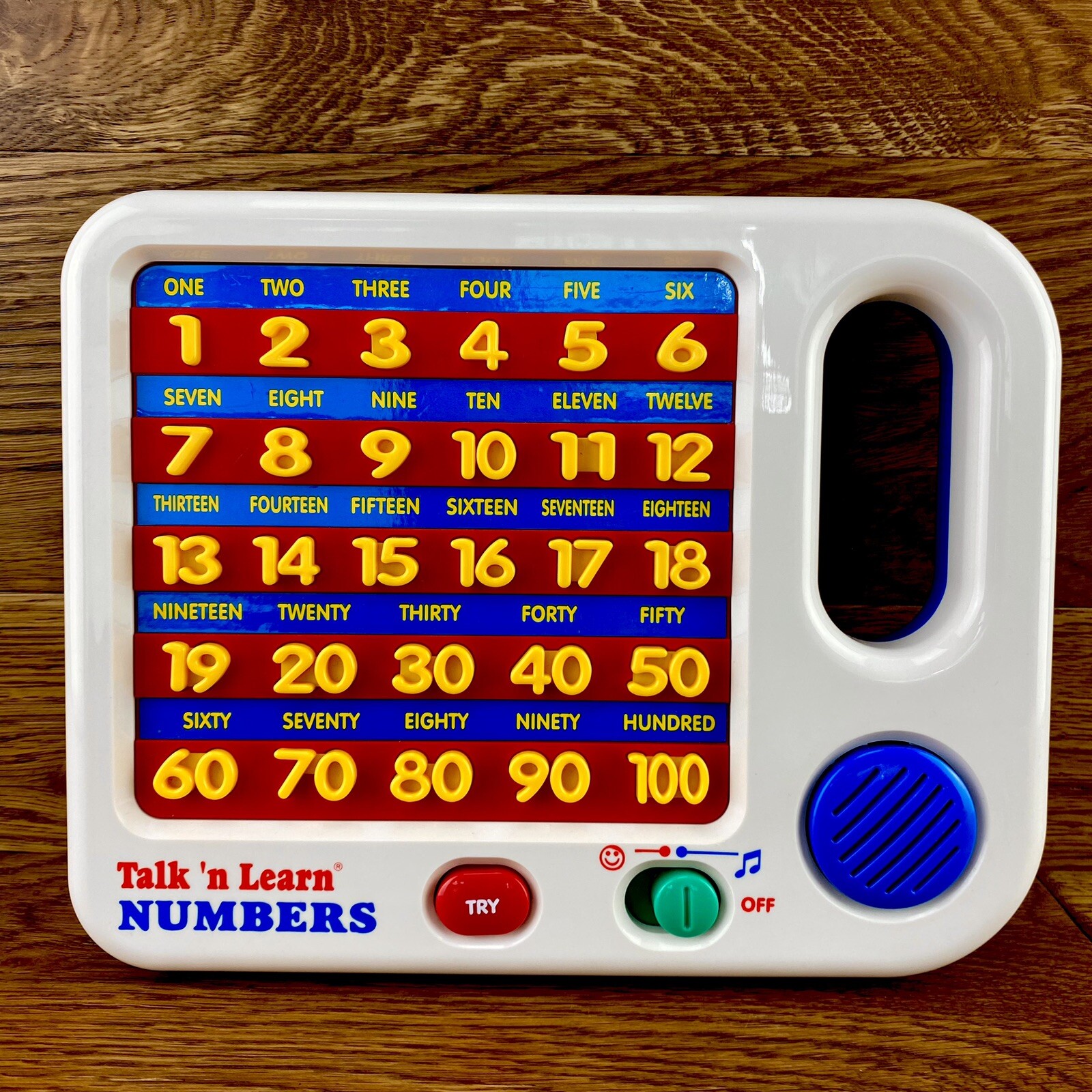 Scientific Toys Talk N Learn Numbers Vintage Educational Kids Fwo Vgc