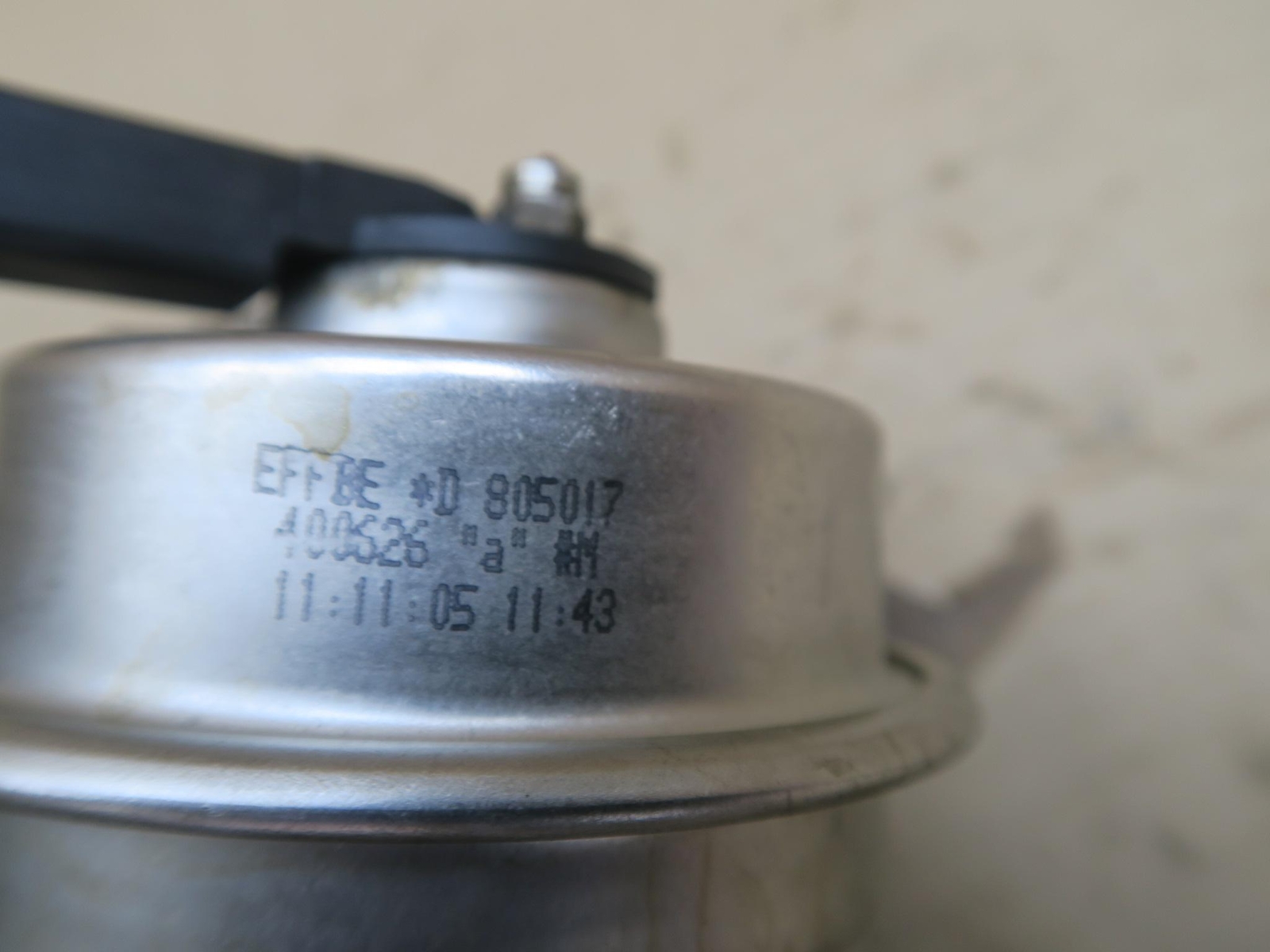 03-10 BENTLEY CONTINENTAL GTC GT FLYING SPUR 6.0L LEFT SIDE TURBOCHARGER ASSY