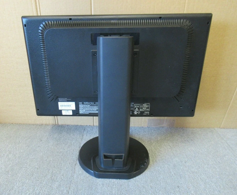 NEC MultiSync L200NX E201W-BK 20" LCD TFT LED Widescreen Mobitor DP DVI VGA - Image 3 of 4