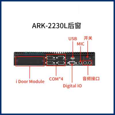 ARK-2230L industrial computer ARK-2230L-U0A2E modular fanless server
