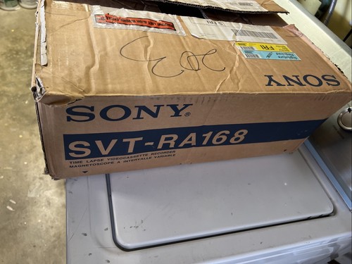 Sony SVT-RA168 20 Fields Second 232 Hours NTSC Time Lapse Recorder NEW - Picture 17 of 17