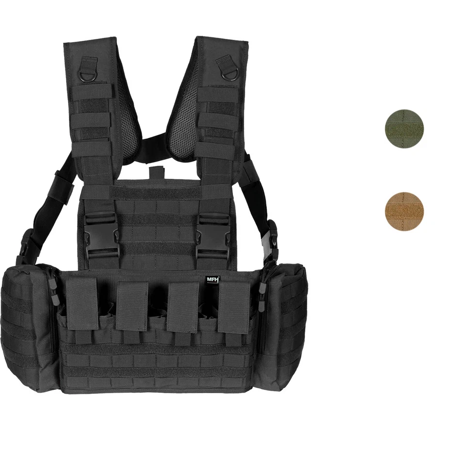 MFH Professional Chest Rig Mission Weste Einsatzweste Tactical Molle Outdoor