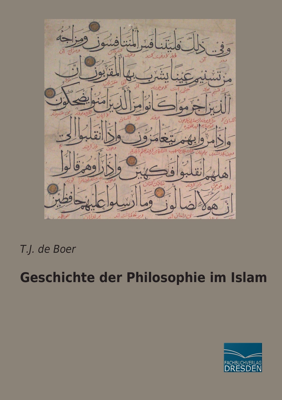 Thumbnail - T. J. De Boer | Geschichte Der Philosophie Islam | Taschenbuch |