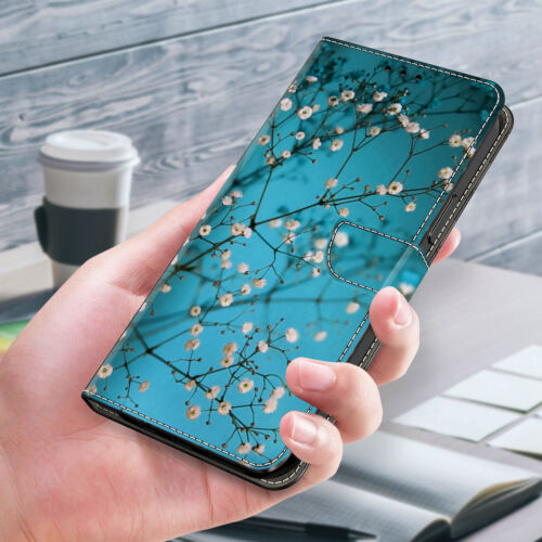 Case For Samsung S6 S7 Edge S8 S9 S10 + Printed Leather Wallet Flip Stand Cover - Picture 8 of 27