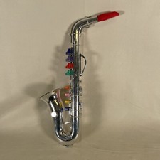 32 4331 8 Notes Toy Saxophone, 42 Cm, Multi-Color