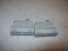 2PC SIEMENS 3RV1900-2E AUX CONTACT NO/NC  MANUAL STARTER CIRCUIT BREAKER P5660