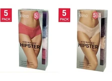 Felina Ladies' Hipster with Lace 5 pack L,M