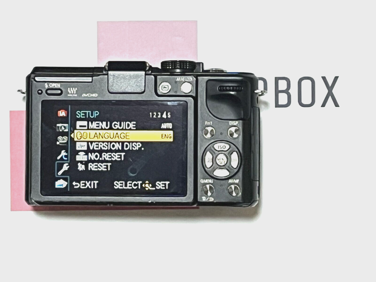 Panasonic Lumix DMC-GX1 Mirrorless SLR Camera Body Black 16.0MP