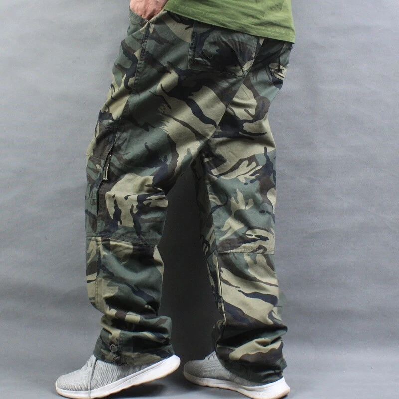 BDG Camo Baggy Tech Pants  Urban Outfitters UK