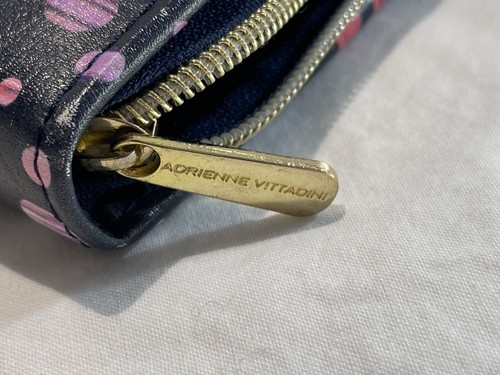 "Organizador de almacenamiento de joyas de viaje azul púrpura rosa cremallera Adrienne Vittadini 8" - Imagen 23 de 23