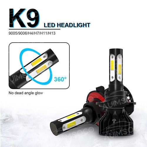 For 2004-2014 Ford F150 F-150 Front LED Bulbs Light Light Xenon White 6000K - Picture 9 of 12