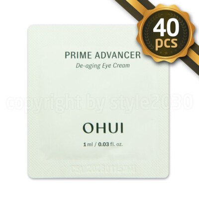 O HUI Prime Advancer De-aging Augencreme 1ml x 40 Stück (40ml) Anti Aging OHUI