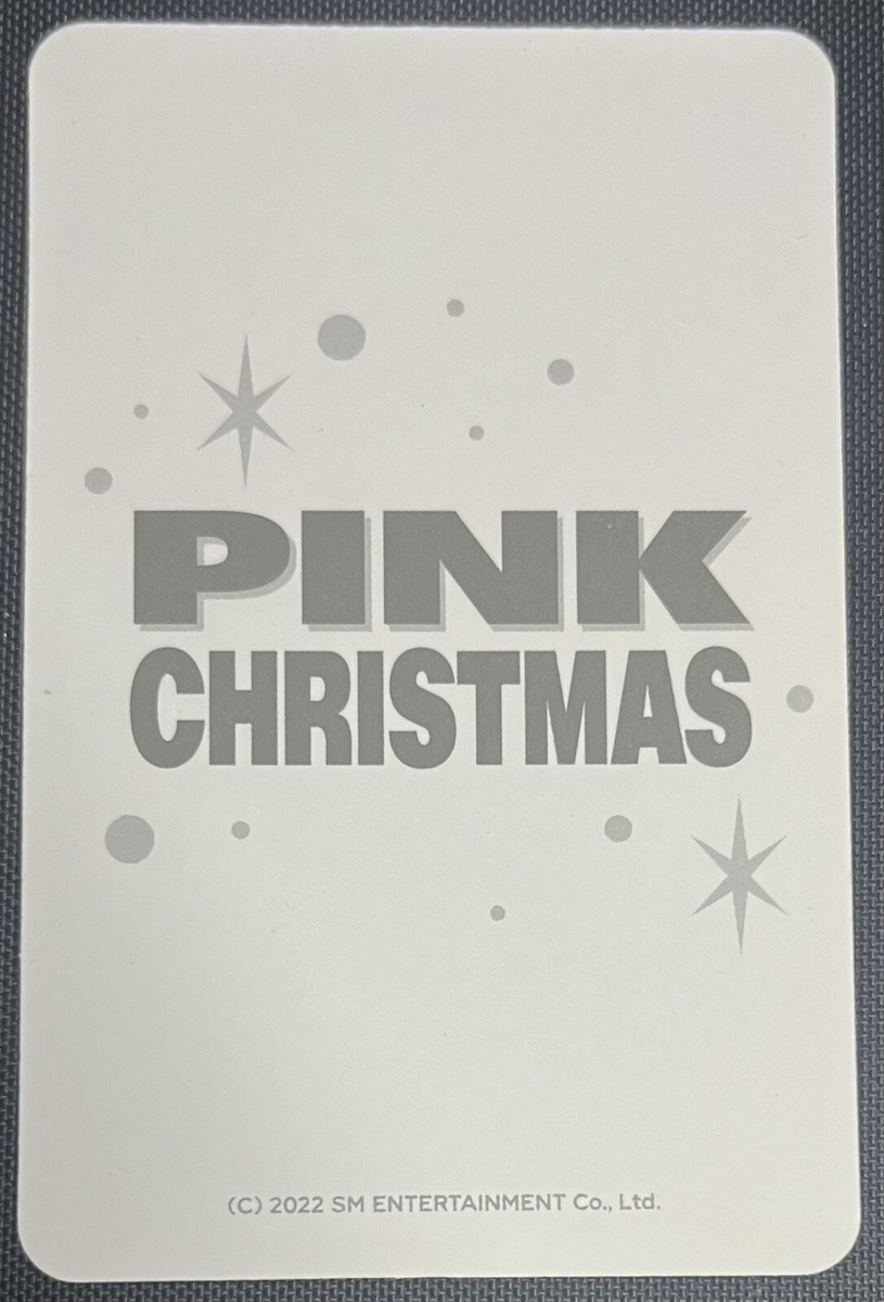aespa Giselle Pink Christmas 2022 SMTown Store Kpop Poca