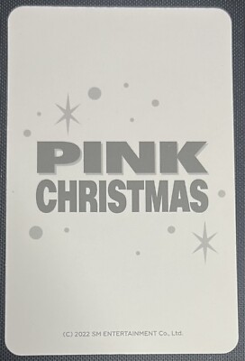 aespa エスパ pinkchristmasクリスマス ジゼル special Aespa SM 2024 Pink Christmas Official Photocard Karina