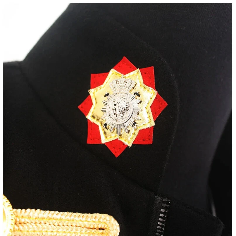 Michael Costumes Jacket Royal England Black Woolen Formal Dress - Image 4 of 4