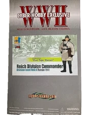 1/6 SCALE CYBER HOBBY PAUL 'PAPA'  HAUSSER REICH DIV COMMANDER RUSSIA 1941