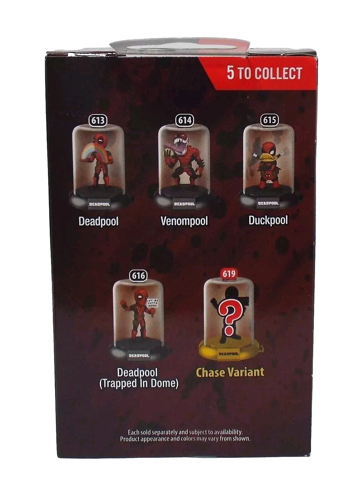 Marvel Deadpool Domez Chase Help Send More Tacos Blue Variant Figure MCU 30th LE