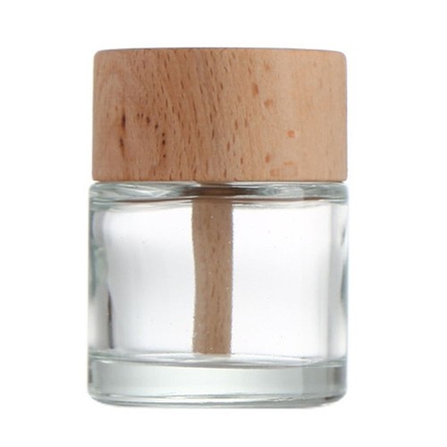 1PC Diffuser Bottles with Wooden Cap Perfume Volatile Empty Bottle Home Decor - Picture 10 of 10