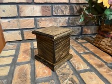 Cremation Urn for Pet Dogs Cats Keepsake Ashes Burial Memorials Wood Funeral Box
