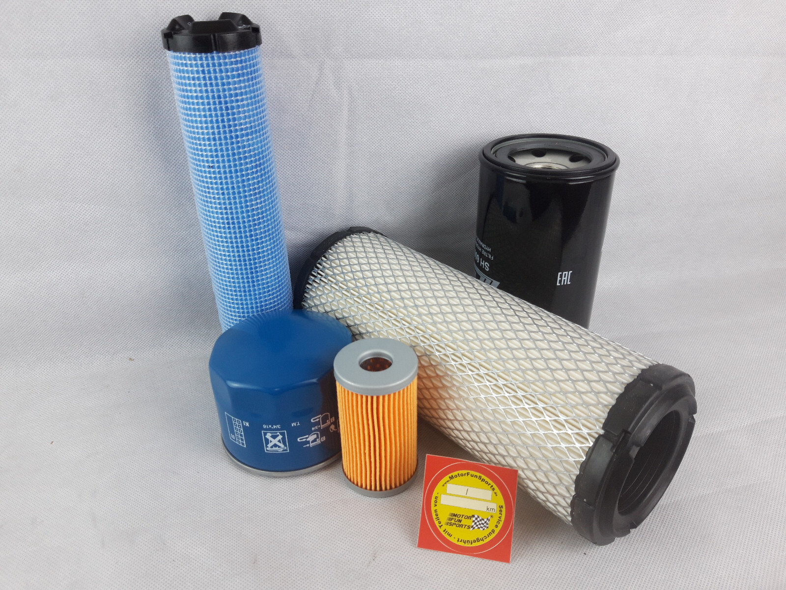 Filter Set (Large) suitable for Kubota L3410 DT / GST Oil Air Fuel Hydraulic