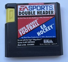 ebay® Auktion 267037526714 | EA Sports Double Header EA Hockey und John Madden Football Sega Mega Drive Thumbnail of ebay® auction 267037526714 | EA Sports Double Header EA Hockey und John Madden Football Sega Mega Drive