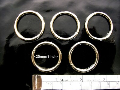 Metallring, geschweißt, 25 mm/1 Zoll Innendurchmesser, 25