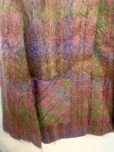 Vintage Andrew Stewart Mohair Blend Cape (OSFM) - Picture 5 of 10