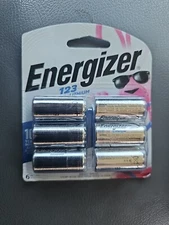 Energizer Lithium 123 Batteries, 6 Count