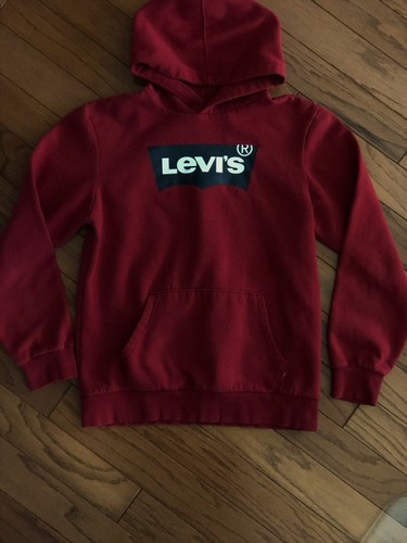 Boy's LEVI'S Hoodie Red Youth XL | eBay