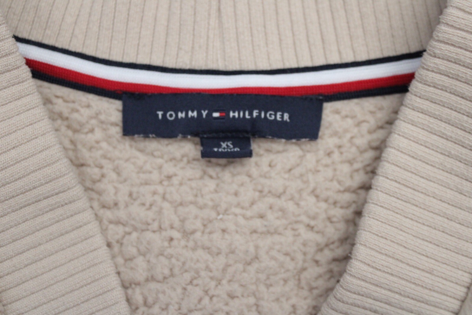 TOMMY HILFIGER Faux Fur Button Three Button Cardi… - image 4