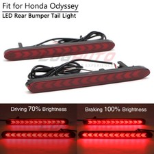 For Honda CR-V 2005-06 LED Rear Bumper Reflector Light Red Brake Stop Tail Lamp