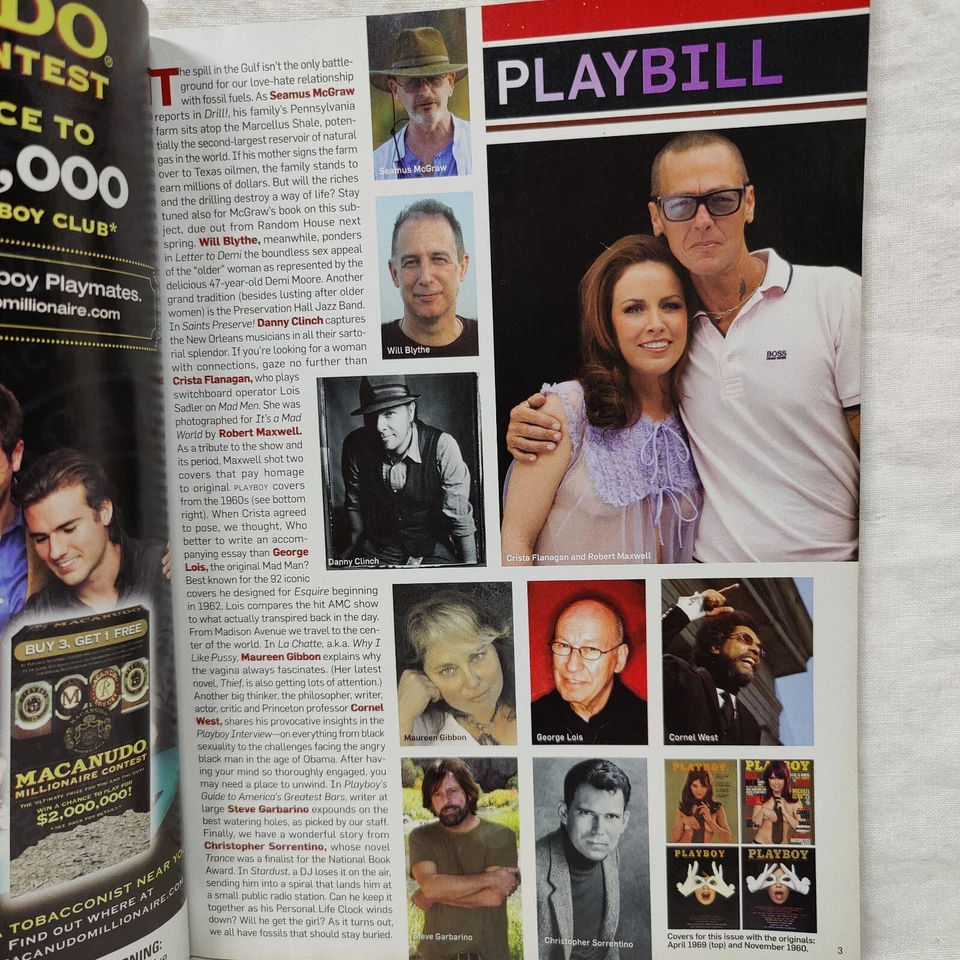 Vintage Playboy Magazine August 2010 - Excellent Condition - Mint Centerfold - Image 2 of 4