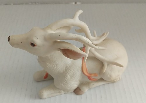 ENESCO Reindeer “FLEETING GLANCE” G.G. Santiago Figurine Christmas Decoration - 第 4/8 張圖片
