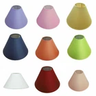 Dual Purpose Empire Pendant Table/Ceiling Lampshades, with Modern Tapered Fabric