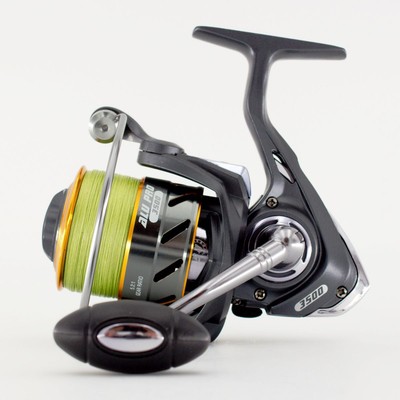 James Cook Alu Pro 3500 CO Braid  Spinnrolle Süß- und Salzwasser mit geflochtene