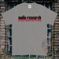 New Hot Audio Research High Definition Logo Unisex T-Shirt USA Size S to 5XL