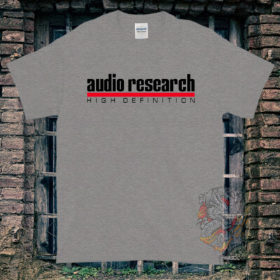 New Hot Audio Research High Definition Logo Unisex T-Shirt USA Size S to 5XL