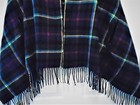 NEW with Tag  J Crew Scotland Tartan Plaid Cape Poncho Shawl Wrap Fringe 71 x 29 — photo 5
