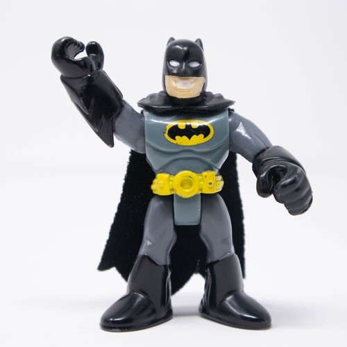 Batman Fisher Price Imaginext DC Super Friends Figure Glider Wings Blue Yellow - Picture 10 of 18