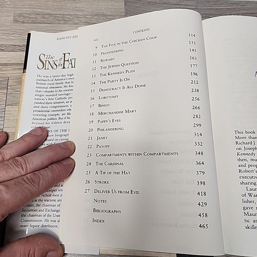Sins of the Father : Joseph P. Kennedy Dynasty, Ronald Kessler Best Seller - Picture 13 of 13