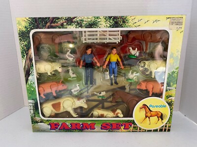 Vintage Coast to Coast Poseable Farm Set                 E104