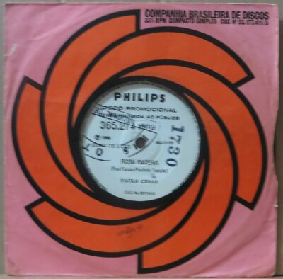 PAULO CESAR 1969  ROSA FACEIRA  BOSSA SOUL JAZZ FRED FALCAO 7  BRAZIL 45 HEAR