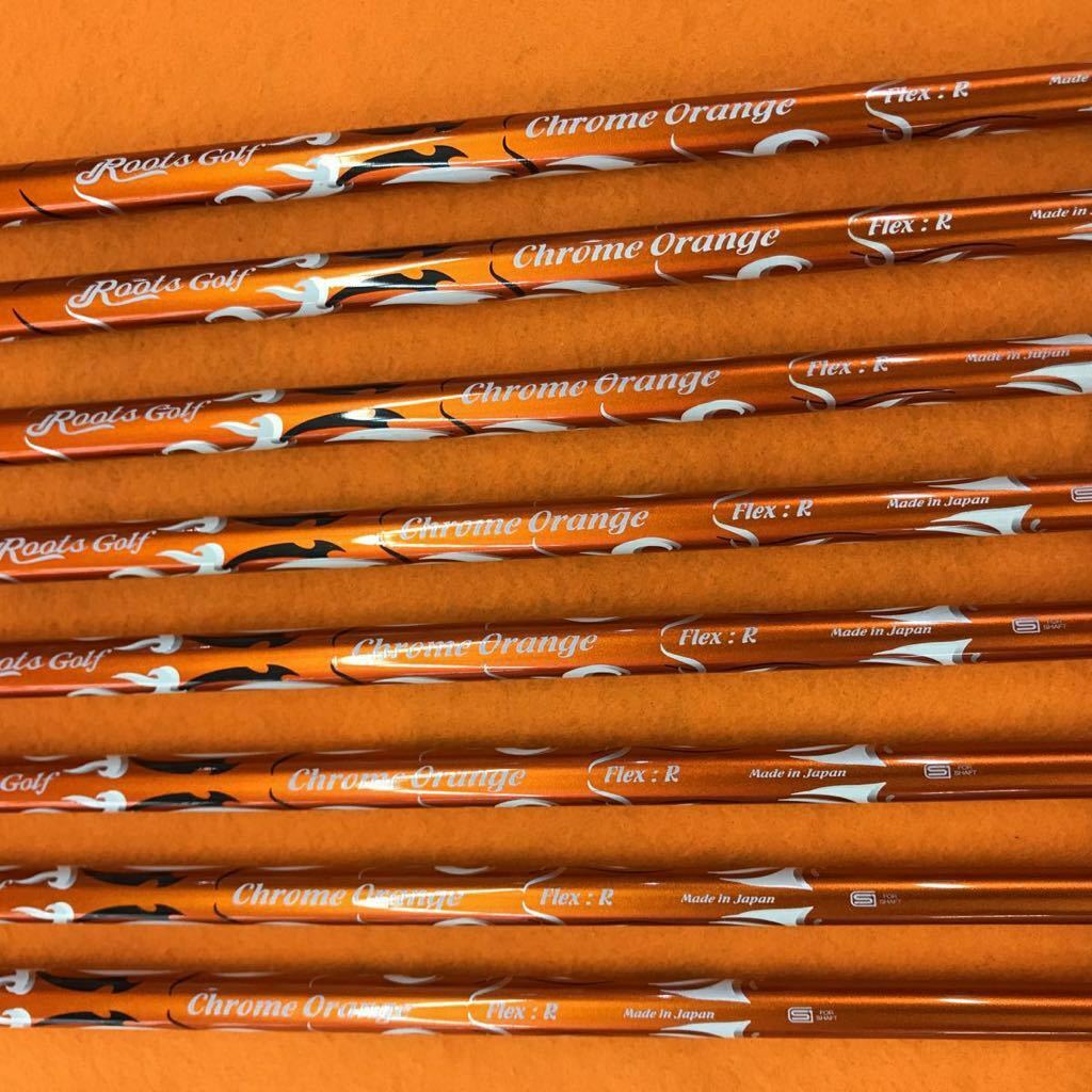 Golf iron set Roots Golf Aermet X Chrome Orange (R) 7pcs 5-Gw