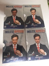 RARO CORSO COMPLETO INGLESE IO POSSO BUSINNES IN 8 DVD, 8 CD AUDIO E 8 COURBOOK